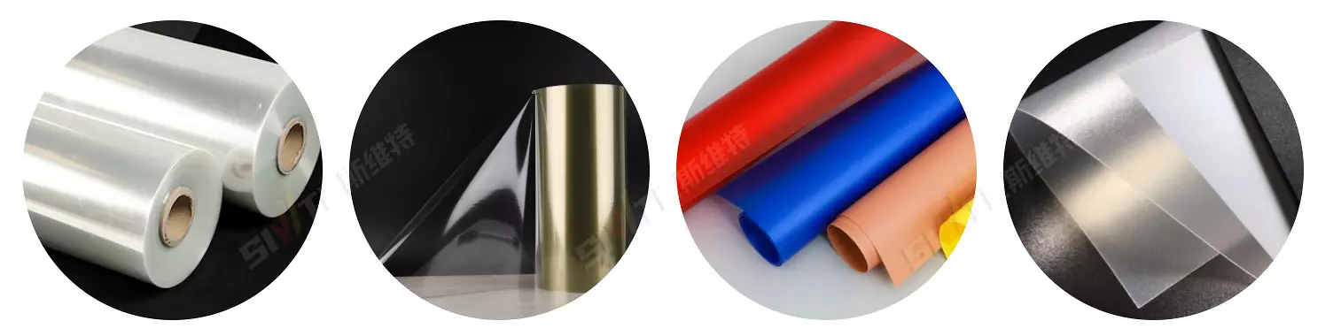 Sample photos of plastic sheet extrusion line manufacturing