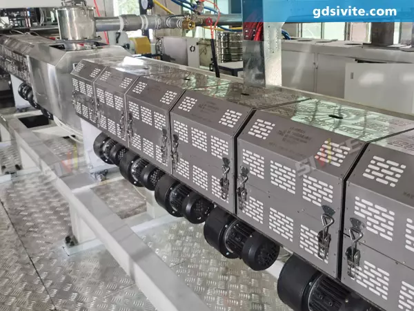 PET Sheet Extruder Melting Section