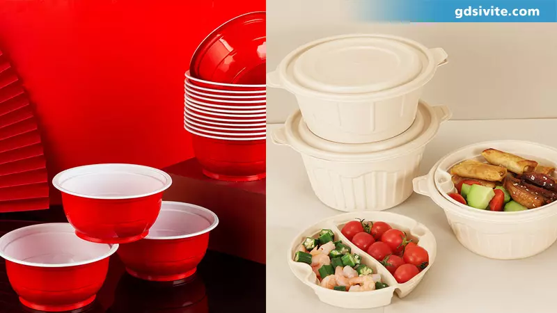 Biodegradable disposable bowls